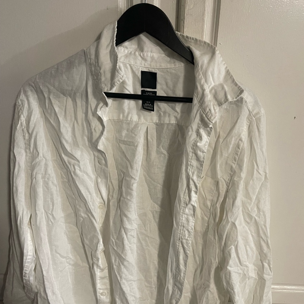 Classic broken in button down